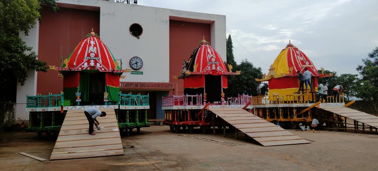 ରଥଯାତ୍ରା ପାଇଁ ଶ୍ରୀବାଣୀକ୍ଷେତ୍ର ଚଳଚଞ୍ଚଳ : ଓମଟିଭି 