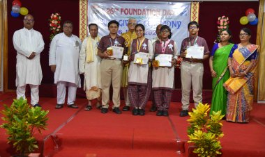 DAV, KALINGA NAGAR OBSERVES ITS 26th FOUNDATION DAY  SILVER JUBILEE YEAR GIVEN CROWNING TOUCH WITH HOLY HAVAN : OMMTV