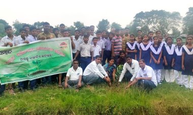 ଅଙ୍ଗାରବନ୍ଧ ପଞ୍ଚାୟତ ଉଚ୍ଚ ବିଦ୍ୟାଳୟ ରେ ସମ୍ବାଦ ସାହିତ୍ୟ ଘର ପକ୍ଷରୁ ବୃକ୍ଷରୋପଣ : ଓମଟିଭି