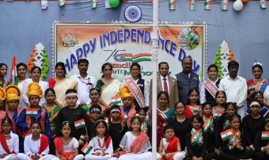 76th INDEPEDENCE DAY CELEBRATED AT DAV, KALINGA NAGAR : Ommtv