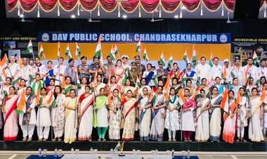 DAVians of Chandrasekharpur, Bhubaneswar celebrated 76th Independence Day: Ommtv