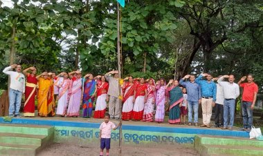 ଦୁଦୁରକୋଟରେ ୭୬ତମ ସ୍ବାଧୀନତା ଦିବସ ପାଳିତ : ଓମଟିଭି