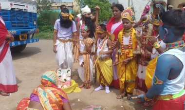 ମଙ୍ଗଳପୁର ଶିଶୁଵିଦ୍ୟାମନ୍ଦିର ରେ ଜନ୍ମାଷ୍ଟମୀ ଧୂମଧାମରେ ପାଳିତ :ଓମଟିଭି