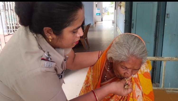 ବାଙ୍କି ମହିଳା ପୁଲିସ୍ ଙ୍କର ମାନବିକତା : ଓମଟିଭି