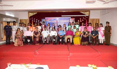 Adaptability is the key to true leadership, SWEARING - IN CEREMONY AT DAV, KALINGA NAGAR : Ommtv