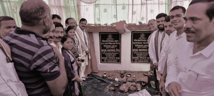 ୧୦୦ ଶଯ୍ୟା ଛାତ୍ରୀ ନିବାସର ଭୂମି ପୂଜନ : ଓମଟିଭି