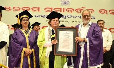 KIIT & KISS Founder Dr. Achyuta Samanta Conferred Honorary Doctorate Degree by Utkal University : Ommtv