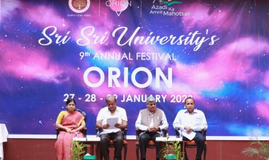 Inauguration of Orion 2023 – The Annual Cultural, Sports and Business Fest of Sri Sri University : Ommtv