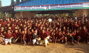 ସୈନିକ ସ୍କୁଲ ଏବଂ ଓଏମ୍‌ସି ପକ୍ଷରୁ ମାରାଥାନ୍ : Ommtv