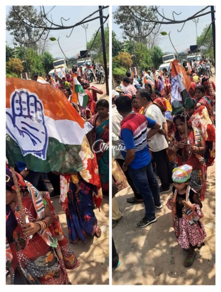 ଭାରତୀୟ ଜାତୀୟ କଂଗ୍ରେସ ଦଳର ଜୋରସୋର୍ ପ୍ରଚାର : ଓମଟିଭି