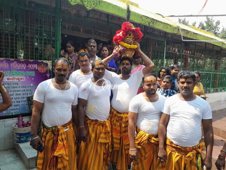 OMM TV ଶିଖରଚଣ୍ଡି ମନ୍ଦିରରେ ତେଲୁଗୁ ଚଇତି ପୂଜା ଶୁଭାରମ୍ଭ