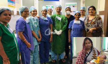 Kims Doctors breakthrough 3 month old babys retina surgery : Ommtv