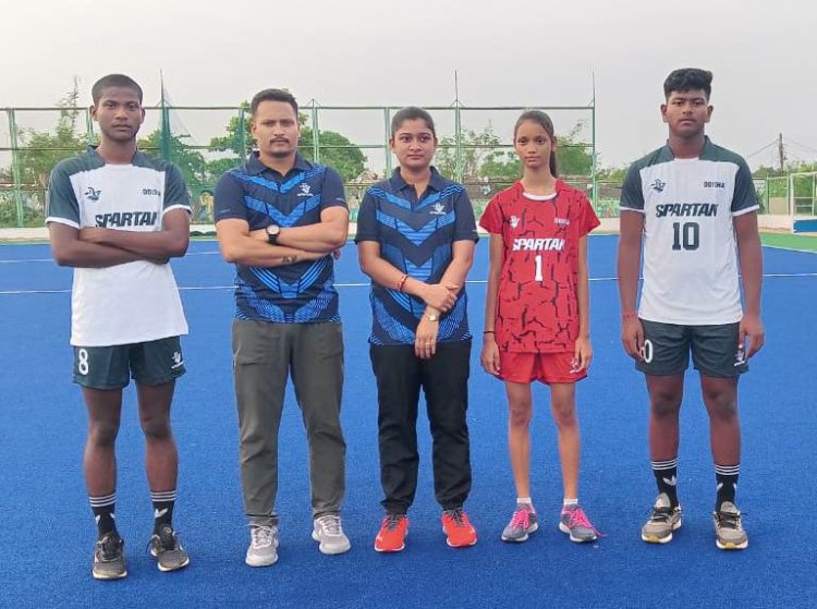 ଢେଙ୍କାନାଳ ଟାଟା ଷ୍ଟୀଲ ପକ୍ଷରୁ ତିନି ଜଣ ଭଲି ବଲ ଖେଳାଳି ସବ୍ ଜୁନିୟର ଜାତୀୟ ଭଲିବଲ୍ ଚାମ୍ପିଅନ୍ ପ୍ରତିଯୋଗୀତା ପାଇଁ ଓଡିଶା ଦଳ ପାଇଁ ମନୋନୀତ : Ommtv