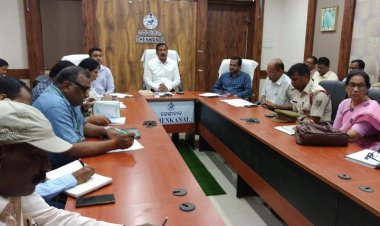 ପ୍ରାକୃତିକ ବିପର୍ଯ୍ୟୟ ପରିଚାଳନା ପାଇଁ ଏକ ପ୍ରସ୍ତୁତି ବୈଠକ: Ommtv