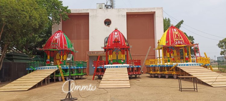 ଘୋଷଯାତ୍ରା ପାଇଁ ଶ୍ରୀ ବାଣୀକ୍ଷେତ୍ର ଚଳଚଞ୍ଚଳ : Ommtv