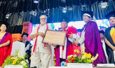 ଅଚ୍ୟୁତ ସାମନ୍ତଙ୍କୁ ସମ୍ମାନସୂଚକ ଡକ୍ଟୋରେଟ୍‍ : Ommtv