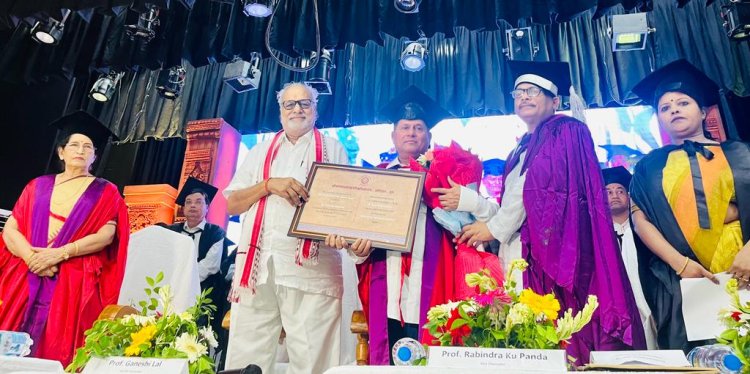 ଅଚ୍ୟୁତ ସାମନ୍ତଙ୍କୁ ସମ୍ମାନସୂଚକ ଡକ୍ଟୋରେଟ୍‍ : Ommtv