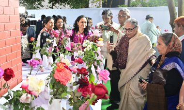 All India Rose Convention and Rose Exhibition Kicks Off At KIIT : Ommtv