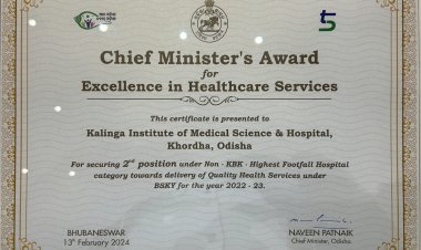KIMS Conferred With Chief Minister’s Award, For Excellence in Healthcare Services : Ommtv