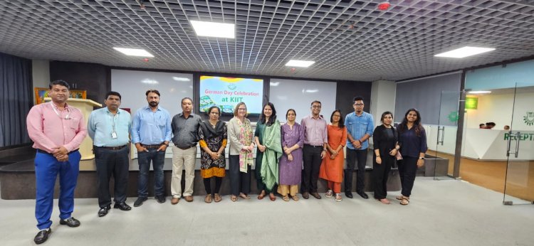 KIIT International Relations Office  Organizes German Day : Ommtv Round The Clock
