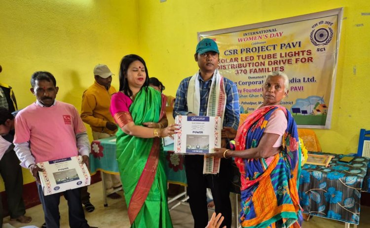 PARICHAY FOUNDATION-PROJECT -PAVI - DISTRIBUTION DRIVE SUPPORTED BY Shipping corporation of India. : Ommtv Round The Clock