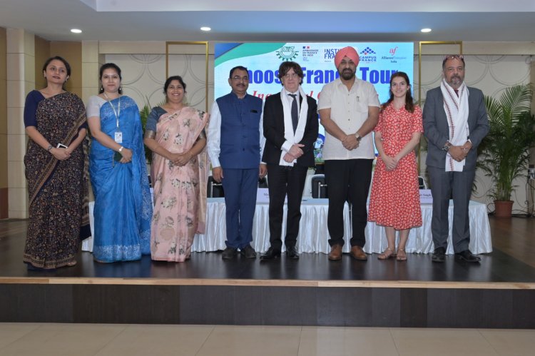 KIIT International Relations Office Hosts, France's Biggest Education Fair : Ommtv Round The Clock 