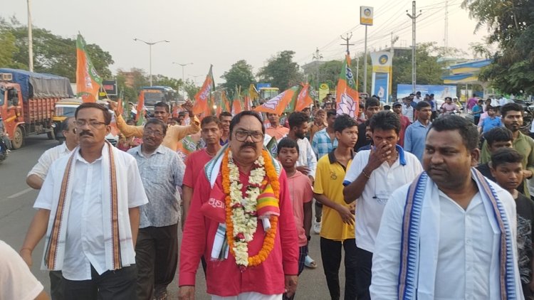 ଭୋଟ ପାଇଁ ଉତ୍ତର ନିର୍ବାଚନ ମଣ୍ଡଳୀରେ ବିଜେପିର ପଦଯାତ୍ରା : Ommtv Round The Clock 
