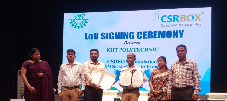IBM Extends Skill Program to KIIT Polytechnic Students : Ommtv Round The Clock