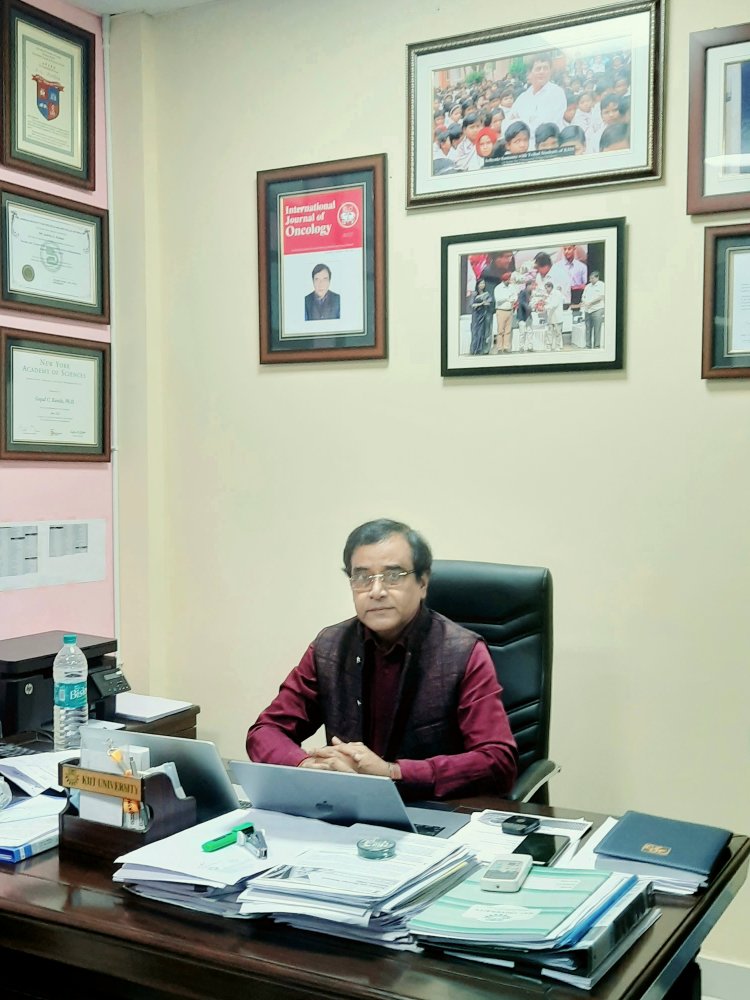 Prof. Gopal C. Kundu, Director R&D, KIIT-DU, Awarded Prestigious J.C. Bose National Fellowship : Ommtv Round The Clock