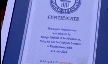 Another feat of KiSS Guinness World Records for National Anthem : Ommtv Round The Clock