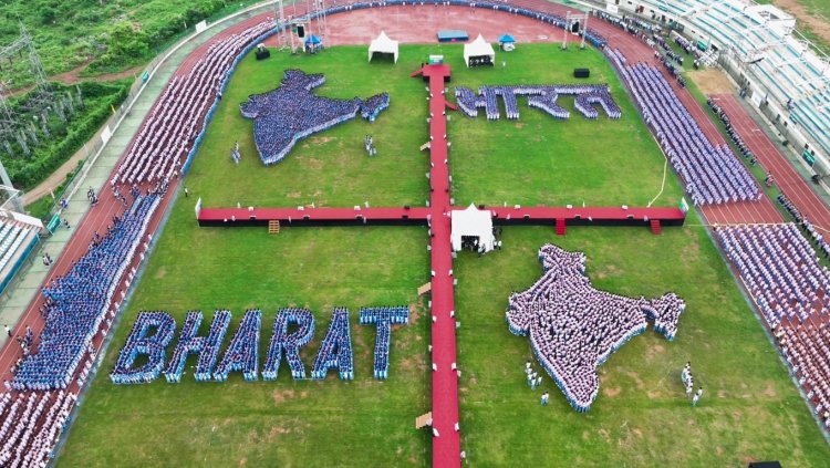 The Musical National Anthem by Ricky Kej with KISS Students Becomes a Sensation Across Continents  About 800 million people watched the music piece : Ommtv News12