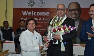 University of Cincinnati President Prof Neville G Pinto Conferred KISS Lifetime Achievement Award : Ommtv