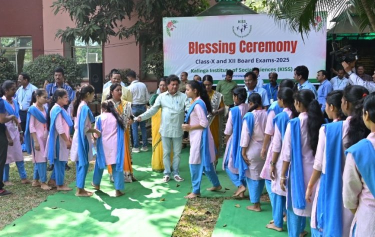 Record Number of KISS Students to Appear in Class X, XII Board Exams : Ommtv
