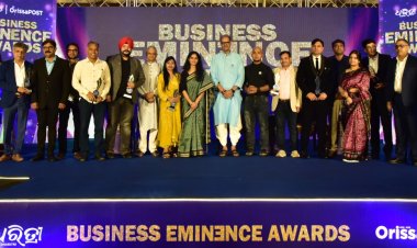 ଧରିତ୍ରୀ’ ଓ ‘ଓଡ଼ିଶା ପୋଷ୍ଟ’ର ‘ବିଜନେସ୍‌ ଏମିନେନ୍ସ ଆଓ୍ବାର୍ଡ’ର ପଞ୍ଚମ ସଂସ୍କରଣ : Ommtv