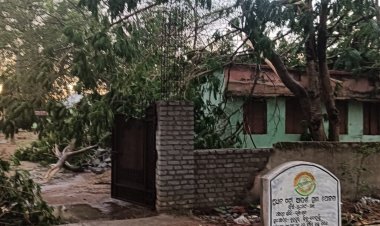 ଲାଞ୍ଜିଗଡ ବ୍ଲକରେ କାଳବୈଶାଖୀ ଫଳରେ ପ୍ରବଳ କ୍ଷତି: Ommtv 