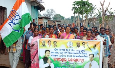 ନାରୀ ଓ ଶିଶୁ ନିର୍ଯାତନା ନ୍ୟାୟ ଦାବିରେ କଂଗ୍ରେସର କ୍ୟାଣ୍ଡେଲ ଶୋଭାଯାତ୍ରା:Ommtv 