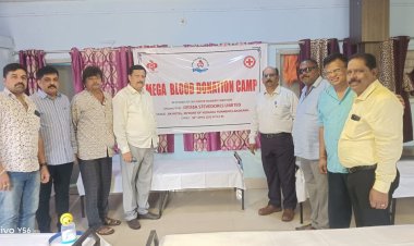 ମେଗା ରକ୍ତଦାନ ଶିବିର :Ommtv