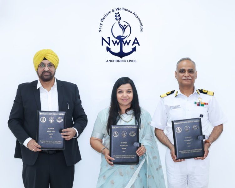 ଭାରତୀୟ ନୌସେନା ଓ ଭାରତୀୟ ତଟରକ୍ଷୀ ସହ କିଟ୍‌ର ଦୁଇ ବୁଝାମଣାପତ୍ର ସ୍ୱାକ୍ଷରିତ:Ommtv Kalinga Vikas