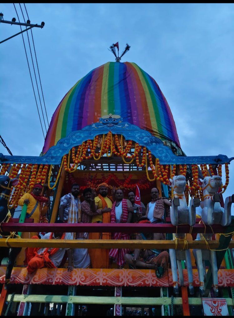 ଲାଞ୍ଜିଗଡ ଠାରେ ରଥଯାତ୍ରା ମହା ଆଡମ୍ବରରେ ସମ୍ପୂର୍ଣ ହେଇଯାଇଛି:Ommtv Kalinga Vikas