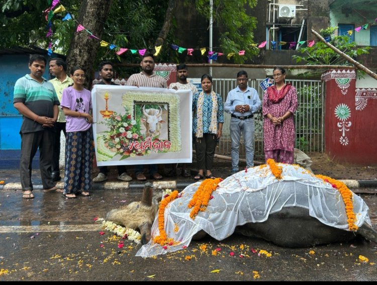 ଧର୍ମରାଜ ମୃତ୍ୟୁରେ ହାଉସିଂ‌ ବୋର୍ଡ଼ କଲୋନିରେ ଶୋକ:Ommtv Kalinga Vikas