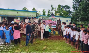 ମାଟିଆଗଡ ସରକାରୀ ଉଚ୍ଚ ବିଦ୍ୟାଳୟରେ ବନ ମହୋତ୍ସବ ସପ୍ତାହ ପାଳିତ:Ommtv Kalinga Vikas