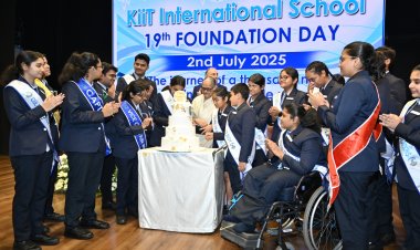 19th Foundation Day of KiiT International School:Ommtv Kalinga Vikas