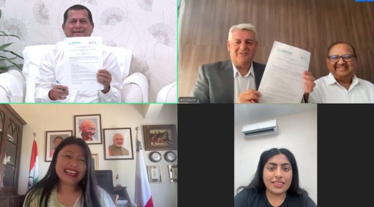 KIT signs MoU with two prestigious universities in America and Bulgaria for academic cooperation:Ommtv Kalinga Vikas