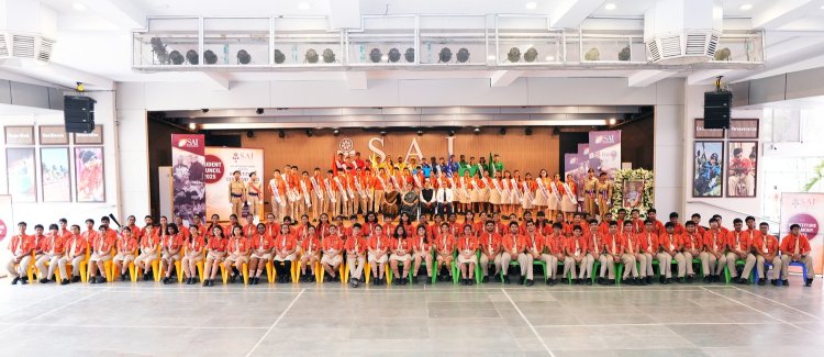 ସାଇ ଇଣ୍ଟରନ୍ୟାସନାଲ୍ ସ୍କୁଲରେ ଅନୁଷ୍ଠିତ ହେଲା ବାର୍ଷିକ ପଦାଭିଷେକ ସମାରୋହ : Ommtv Kalinga Vikas