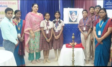 DAV Vedanta International School, Lanjigarh Observes Gangadhar Meher Jayanti with Great Enthusiasm:Ommtv Kalinga Vikas