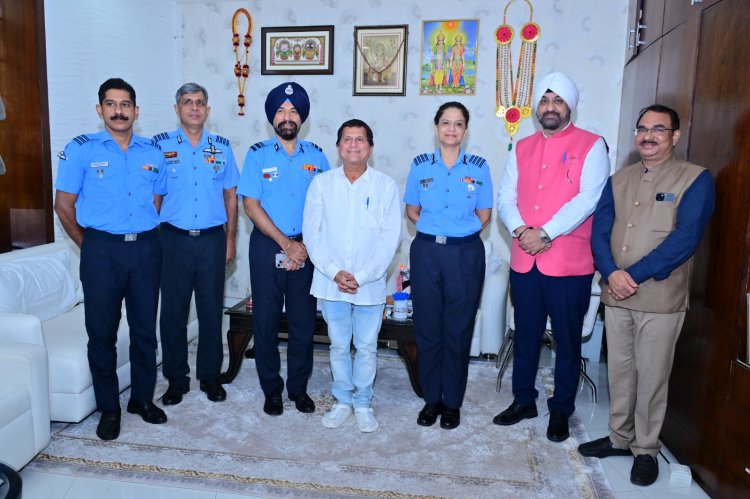 KIIT-DU Signs MoU with Indian Air Force to Support Education of Air Warriors and Their Wards : Ommtv Kalinga Vikas