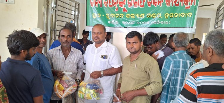 ଜିଲ୍ଲା ପ୍ରଶାସନ ର ଅସହଯୋଗ ସାଜି ପାରିଲା ନାହିଁ ପ୍ରତିବନ୍ଧକ ଜନ୍ମ ମାଟିରେ ପହଁଞ୍ଚିଲେ ମାଟିର ପୁଅ:Ommtv kalinga vikas