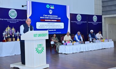 ଭାରତୀୟ ଲ କମିଶନ ଅଧ୍ୟକ୍ଷ ଜଷ୍ଟିସ୍‍ ଦିନେଶ ମହାଶ୍ୱେରୀଙ୍କ ଦ୍ୱାରା ପ୍ରଥମ କିଟ୍‍ ଇଣ୍ଟରନ୍ୟାସ୍‍ନାଲ୍‍ ମୁଟ୍‍ କୋର୍ଟ ପ୍ରତିଯୋଗିତା ଉଦ୍‍ଘାଟିତ:Ommtv Kalinga Vikas