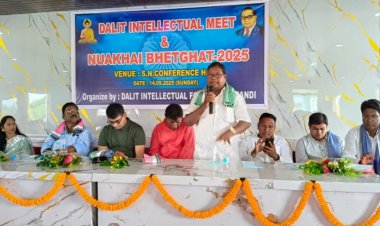 ଦଳିତ ସମାଜକୁ ସଂଗଠିତ କରିବା ସମୟ ଆସିଛି,ସଂଘର୍ଷ ସହିତ ଲକ୍ଷ୍ୟସ୍ଥଳରେ ପହଞ୍ଚିବା ଧ୍ୟେୟ ହେଉ ଦଳିତ ବୁଦ୍ଧିଜୀବୀ ମଞ୍ଚର ନୂଆଖାଇ ଭେଟଘାଟ :Ommtv