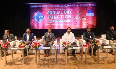 ବି. ଆଇ. ଆଇ. ଟି. ଏମ୍. ପକ୍ଷରୁ ଭୁବନେଶ୍ୱରର ରେଳ ଅଡିଟୋରିଯ଼ମରେ 'ଜଶନ 2025 "ବାର୍ଷିକ କାର୍ଯ୍ଯ଼କ୍ରମର ଆଯ଼ୋଜନ :Ommtv Kalinga Vikas